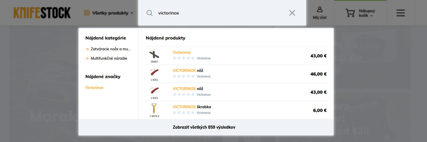 juhend kuidas osta knifestock.sk - otsing