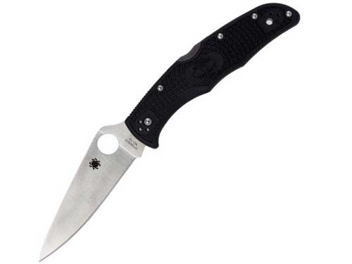 noa lihvitüübid - Spyderco tasapinnaline lihv - knifestock