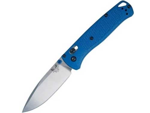 noa lihvitüübid - Benchmade Bugout osaliselt tasapinnaline lihv - knifestock
