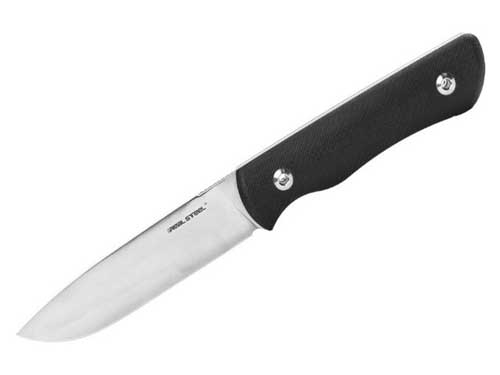 noa lihvitüübid - Real Steel Bushcraft Plus kumer lihv - knifestock