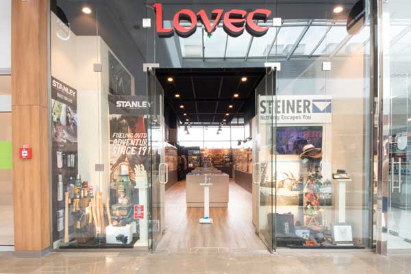 knifestock kauplus LOVEC Aupark Bratislava